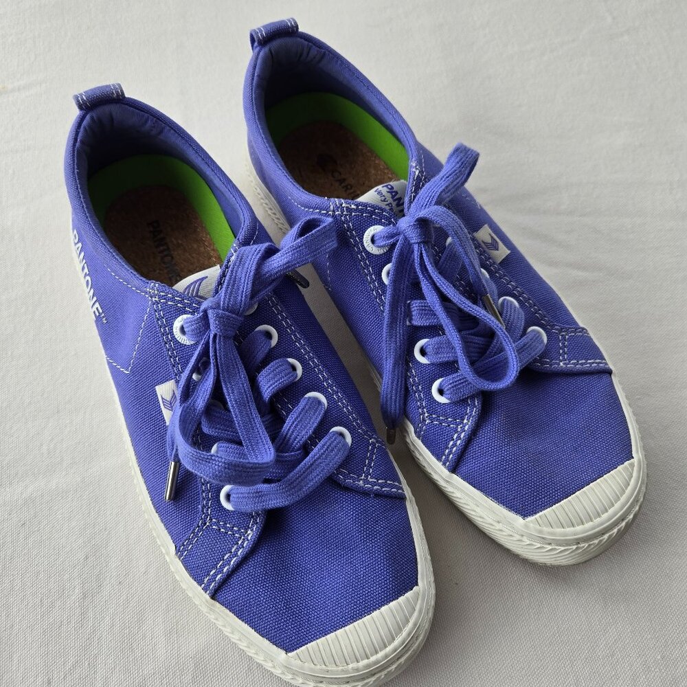 Cariuma Panton Veri Peri Low Canvas sneakers size 8 - Picture 2 of 8
